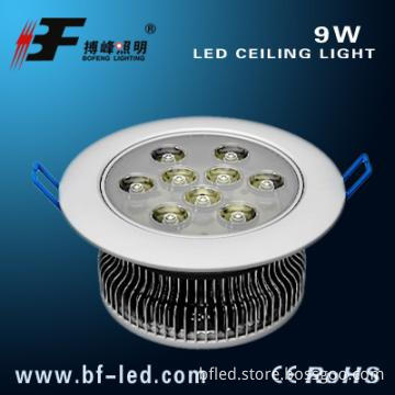 9W low profile led ceiling light